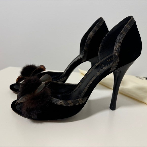 Authentic Fendi high heel shoes - Picture 6 of 11